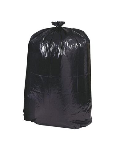 Generic Trash Bag, Garbage Bag | 70Micron – 90x110MM Sized Heavy Duty Waste Bags for Lawn & Leaf Drawstring Home or Industrial Waste Collection (1Kg…