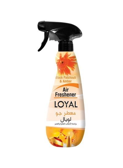 loyal Loyal Black Patchouli & Amber Fragrance Air Freshener For Home, Office, Inside Car, 450ml