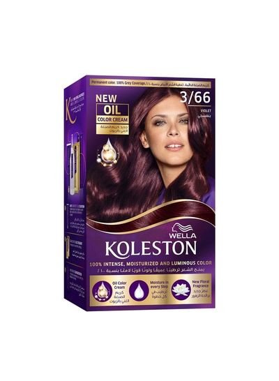 Wella Koleston Wella Koleston Permanent Hair Color Kit 3/66 Violet