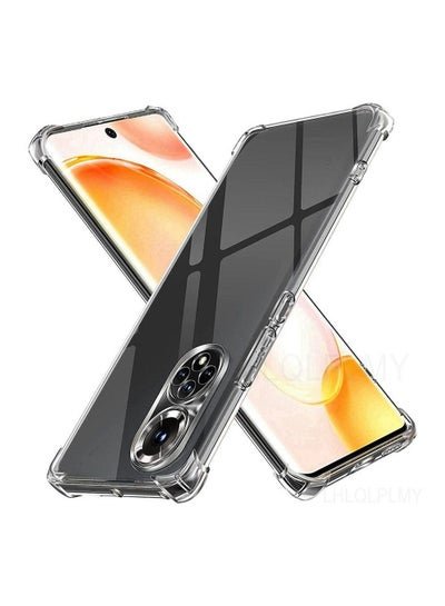 ALSAFWAH Bumper Shell Soft TPU Silicone Clear Transparent Cover Shockproof for Huawei Honor X7
