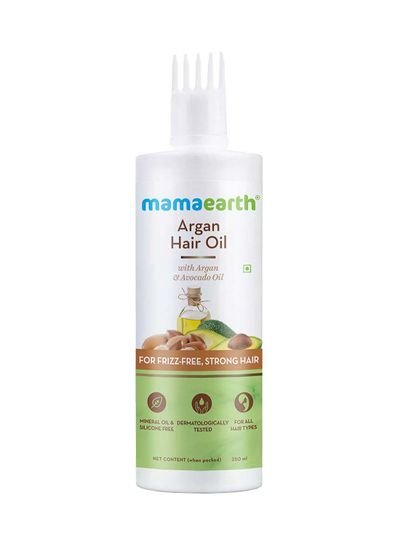 Mamaearth Mamaearth Argan Hair Oil with Argan Oil & Avocado Oil for Frizz-Free & Stronger Hair 250 ml