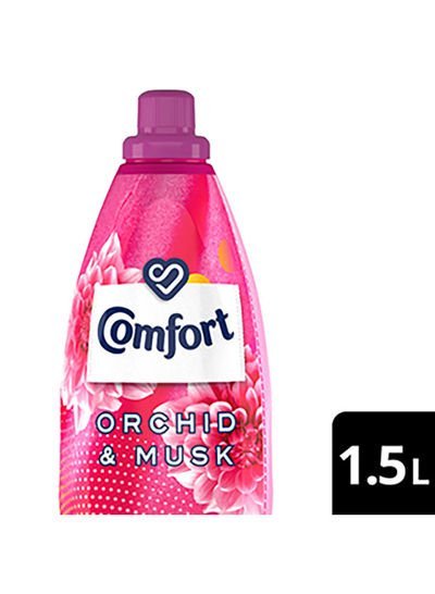 Comfort Ultimate Care Concentrated Fabric Softener, For long-lasting Fragrance, Orchid And Musk, Complete Clothes Protection 1.5L