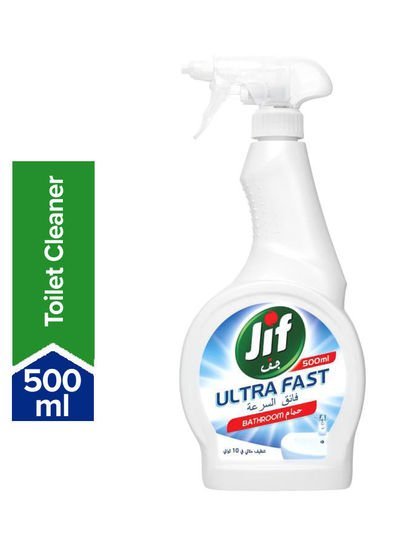 Jif Ultrafast Bathroom Cleaner Spray Clear 500ml