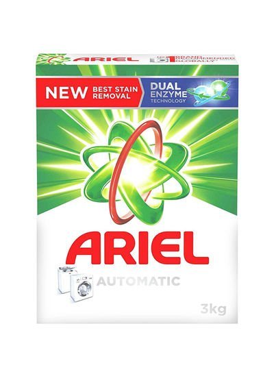 ARIEL Automatic Laundry Powder Detergent Original Scent 3kg