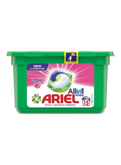 ARIEL Automatic All In1 Laundry Detergent With Touch Of Downy Freshness 15 Piece