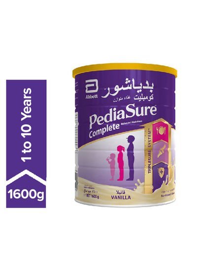 Pediasure Complete Vanilla Milk Powder, 1-10 Years 1600g