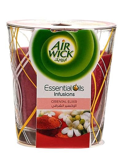 AIR WICK Air Freshener Candle – Oriental Elixir Red 105ml