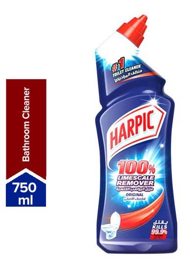 HARPIC Original Toilet Cleaner 100% Limescale Remover 750ml