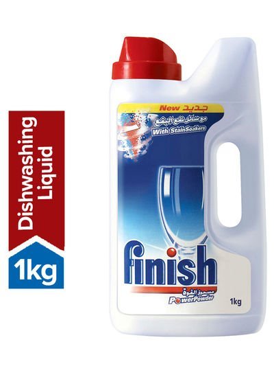 finish Classic Dishwasher Detergent Powder With Presoaking Action 1kg