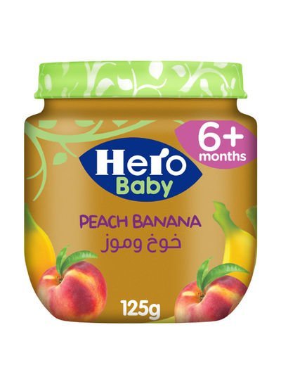 Hero Baby Peach Banana Baby Food 125g
