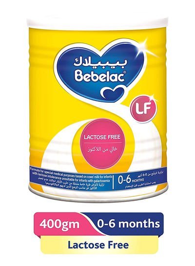 Bebelac Lactose Free Formula Milk 400g