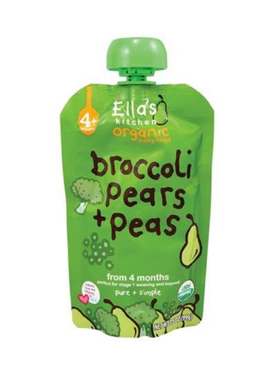 Ella’S kitchen Super Smoothie Broccoli Pears & Peas Puree 120g