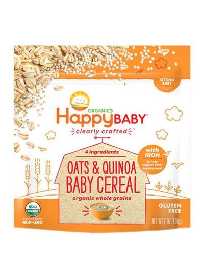Happy Baby Happy Baby Oats And Quinoa Baby Cereal 198g