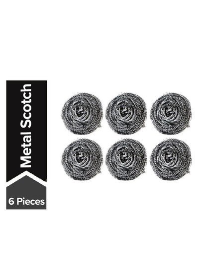 3M 6-Piece Scotch Brite Metal Spiral Set Silver