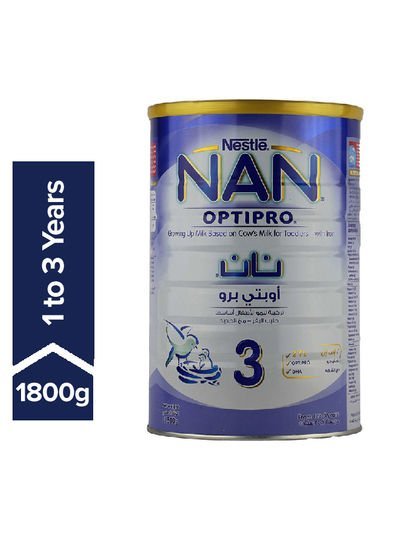 NAN Optipro Baby Food Formula 1-3 Years 1800g