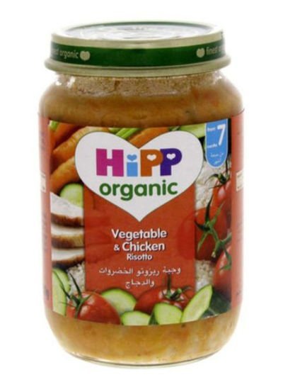 Hipp Organic Organic Vegetable And Chicken Risotto 190g