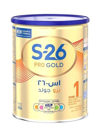 S.26 Pro Gold Stage 1 Milk Based Baby Food 400g