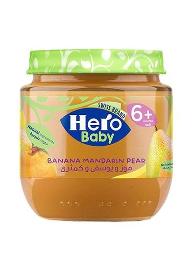 Hero Baby Banana Mandarin Pear 130g