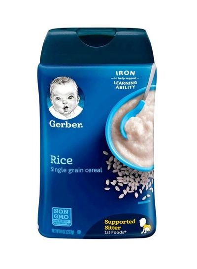 Gerber Rice Single Grain Cereal 454g