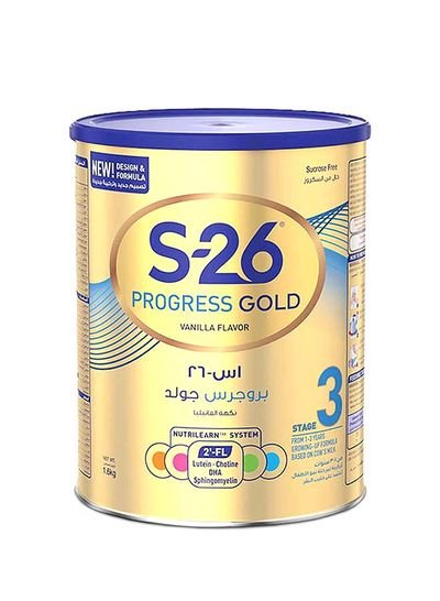 S.26 Progress Gold Vanilla Flavor Stage 3 Formula Milk Powder 1.6kg