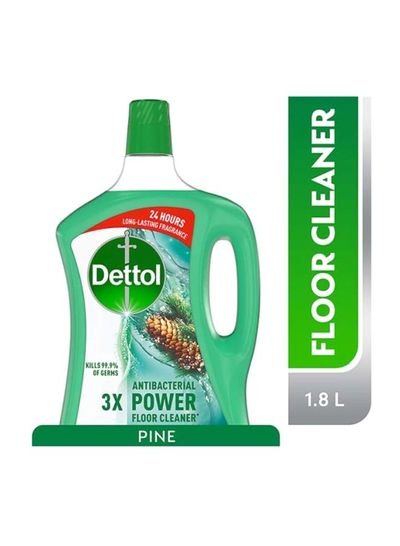 Dettol Antibacterial 3X Power Floor Cleaner – Pine Green 1.8L