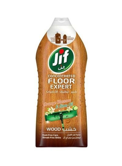 Jif Concentrated Floor Expert For Wood Flooring Orange Blossom With Lime Oil Brown 1.5L