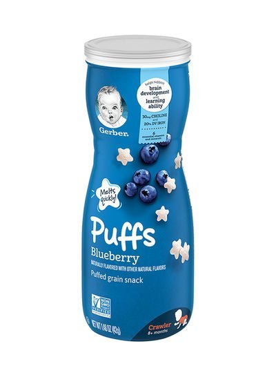 Gerber Puffs Blueberry Cereal Snack 42g