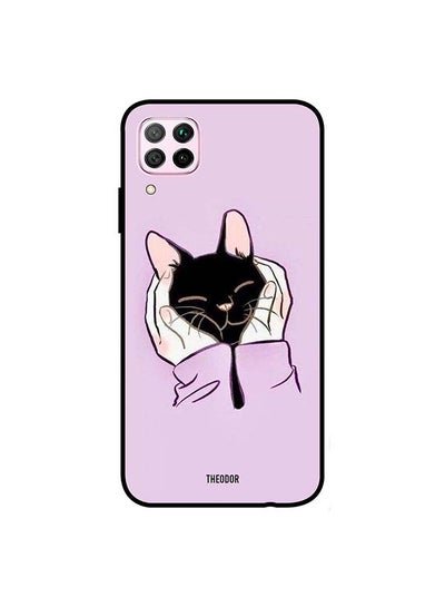 Theodor Protective Case Cover For Huawei Nova 7i/ P40 Lite Loving Cat
