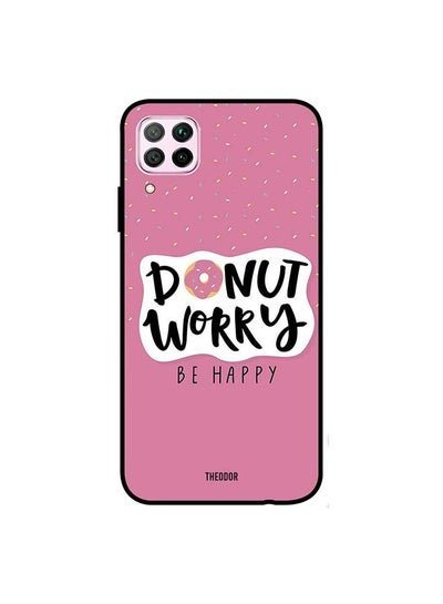 Theodor Protective Case Cover For Huawei Nova 7i/ P40 Lite Donut Worry Be Happy