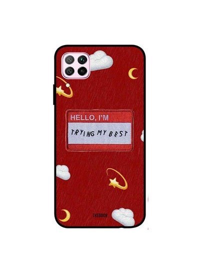Theodor Protective Case Cover For Huawei Nova 7i/ P40 Lite Red/Grey/Yellow