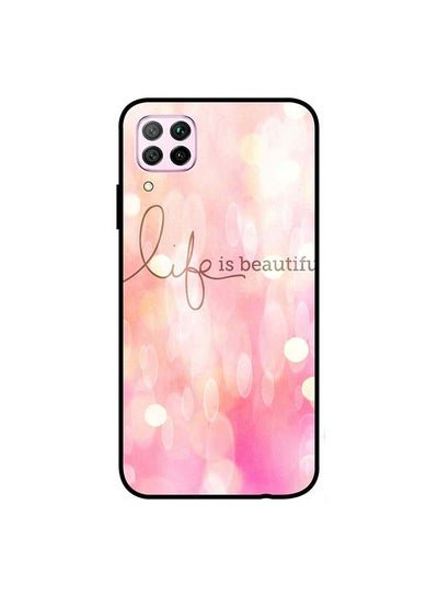 Theodor Protective Case Cover For Huawei Nova 7i/ P40 Lite Life Is Beautiful