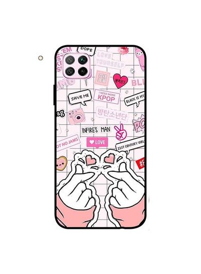 Theodor Protective Case Cover For Huawei Nova 7i/ P40 Lite Snap Love Tag
