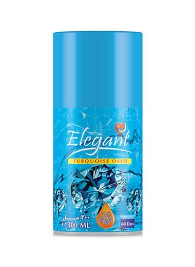 Elegant Turquoise Oasis Automatic Refill Spray Air Freshener 300ml