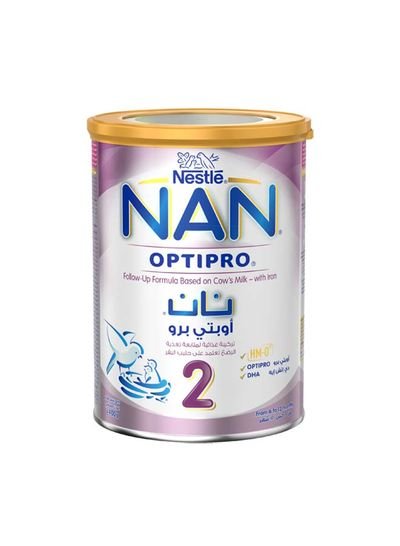 Nestle NAN Optipro Stage 2 Follow-Up Cow Milk Formula Powder 400g