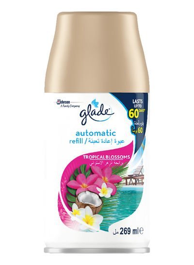 Glade Automatic Spray Refill Tropical Blossoms, 1 Refill 269ml