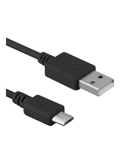 AMJ USB Charger Cable For PS4 Dual Shock Controller Black