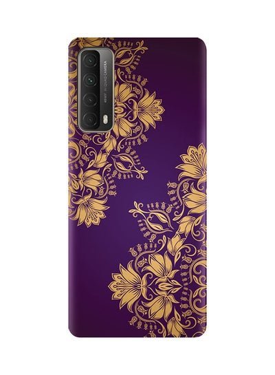 AMC DESIGN Protective Case Cover For Huawei Y7a 16 x 8cm Purple/Gold