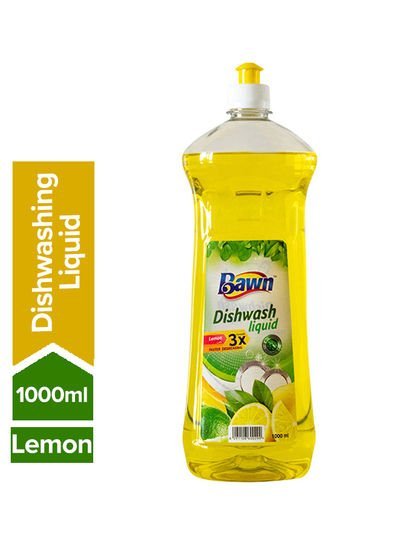 Bawn Dishwash Liquid Lemon Yellow 1000ml