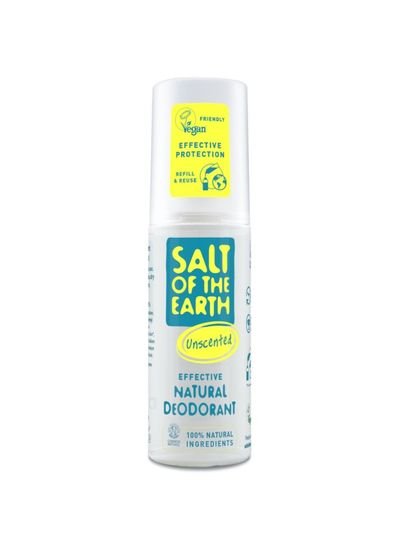 Salt Of The Earth Natural Deodorant Spray Unscented 100ml