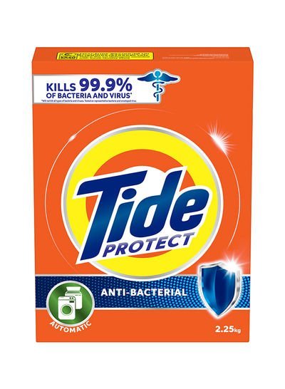 Tide Protect Antibacterial Laundry Detergent Automatic 2.25kg