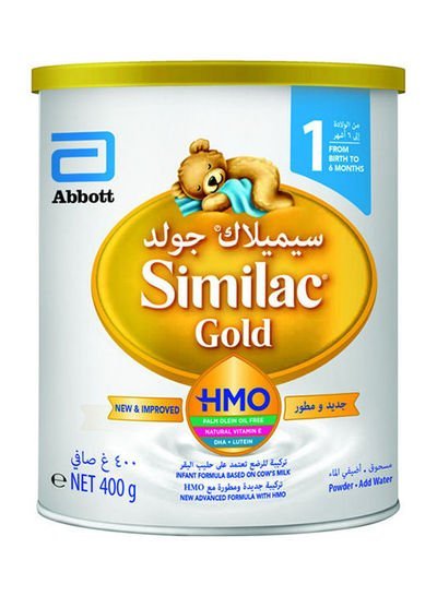 Similac Baby Formula  Stage 1 Gold 400g  Single