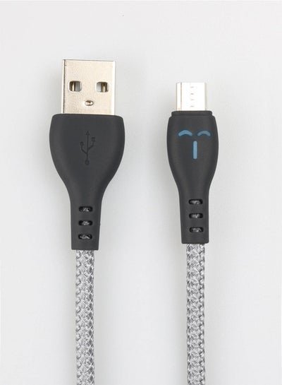 noon east Micro USB Data Sync And Charging Cable 1.5meter Black/Grey