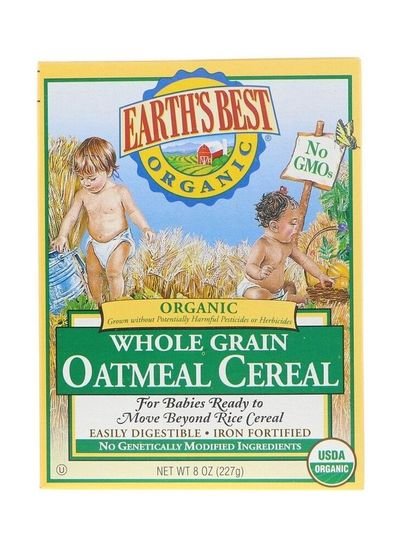Earth’s Best Whole Grain Oatmeal Cereal 227g