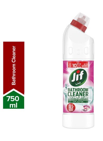 Jif Toilet Cleaner Floral Breeze Hard Surface Cleaners Multicolour 750ml