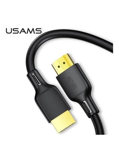 Usams U49 HDMI HD Video Cable 1.8m Black