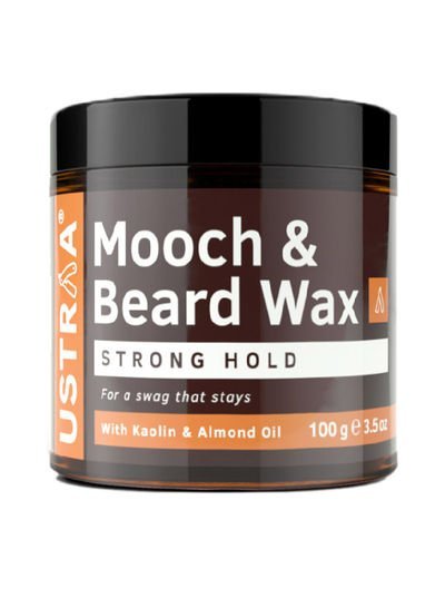 Ustraa Beard And Mooch Wax Strong Hold Multicolour 100g