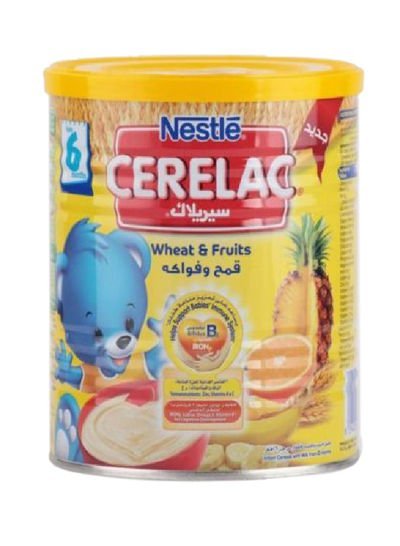 Nestle Wheat And Fruits Stage 2 Cerelac 400g