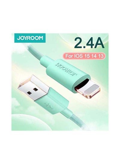 Joyroom Fast Charging Cable For Apple iPhone 2m Green