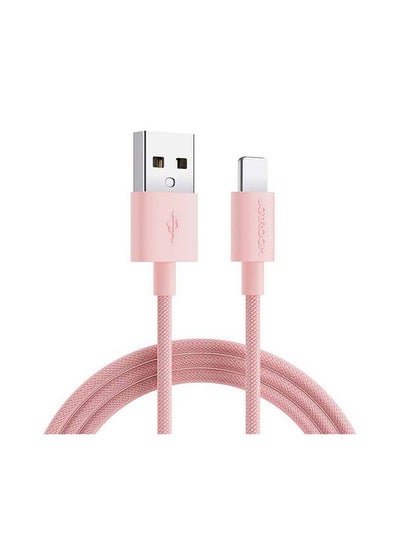 Joyroom Fast Charging and Data Transmission For iPhone Colourful Cable 1M Pink