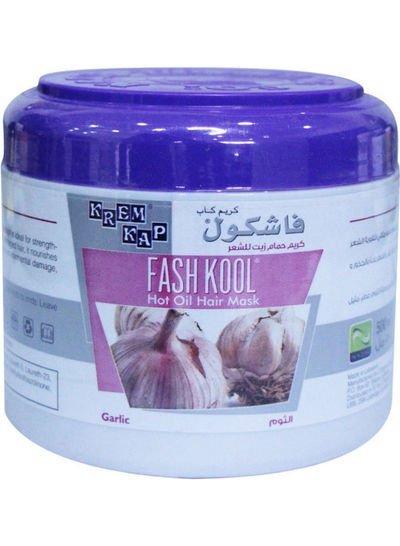 Fashkool Garlic Extract Hot Oil Hair Mask White 500ml